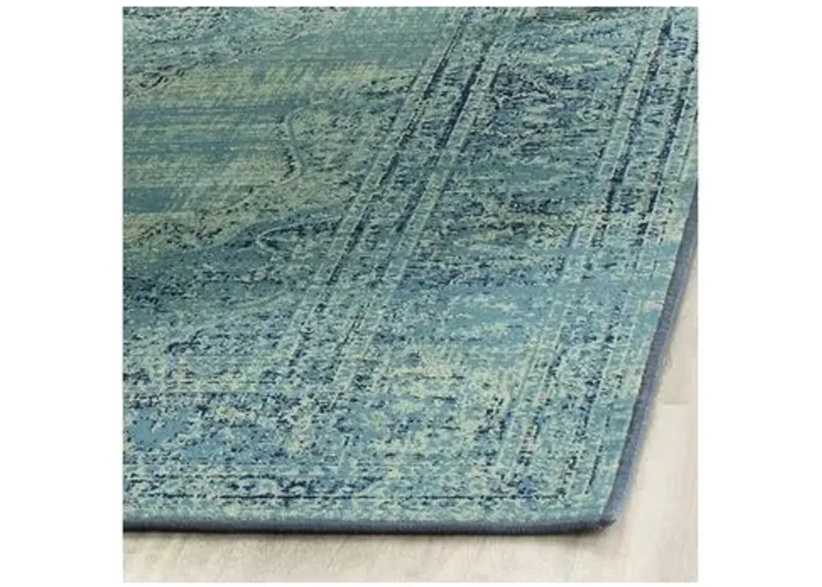 Medlin Rug - Teal - Blue - Blue