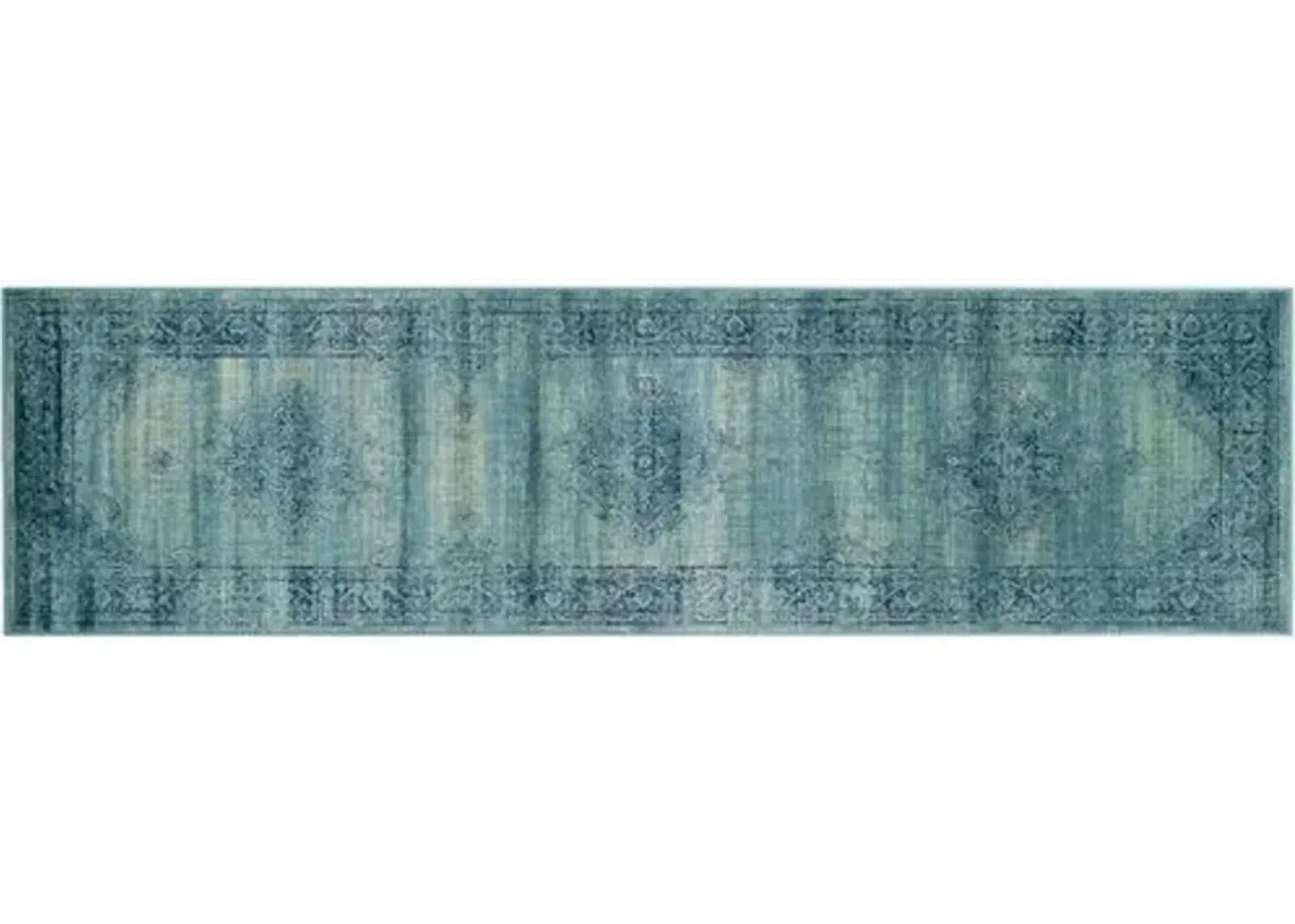 Medlin Rug - Teal - Blue - Blue