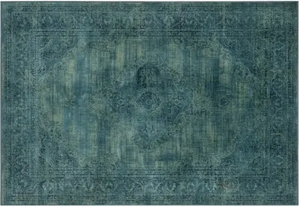 Medlin Rug - Teal - Blue - Blue