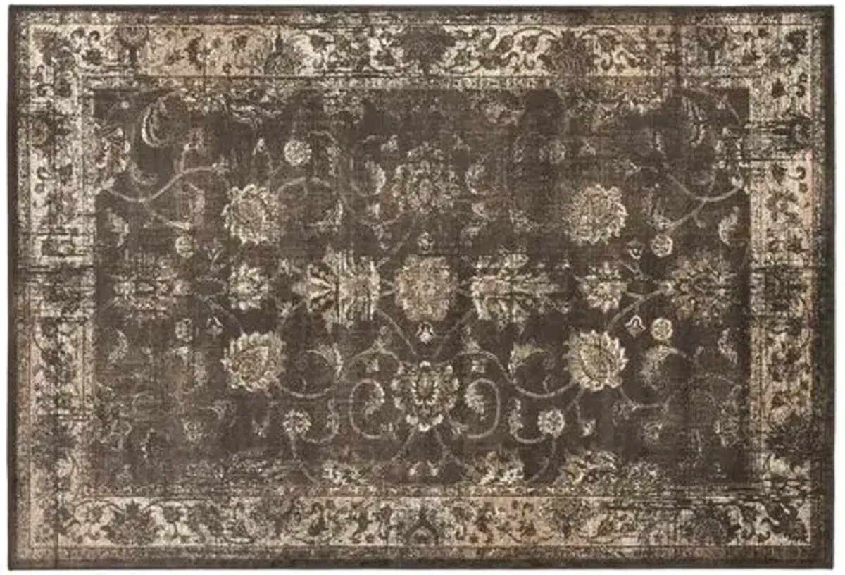 Sasha Rug - Charcoal - Brown - Brown