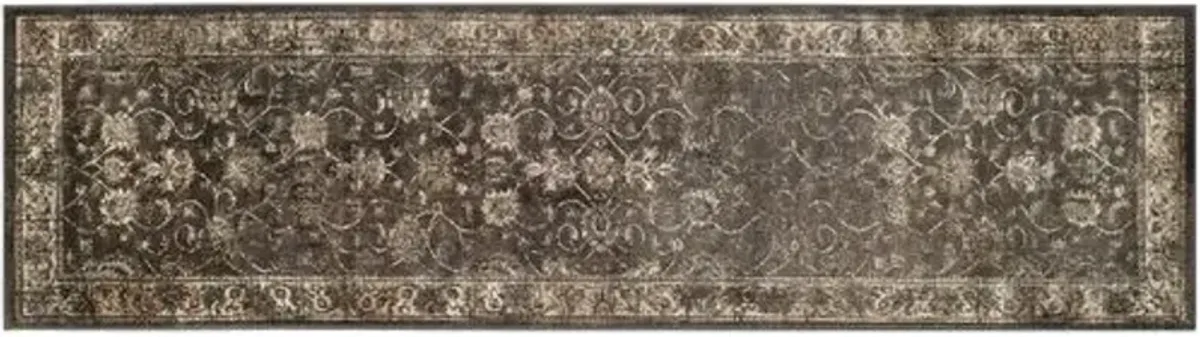 Sasha Rug - Charcoal - Brown - Brown