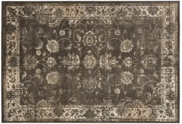 Sasha Rug - Charcoal - Brown - Brown