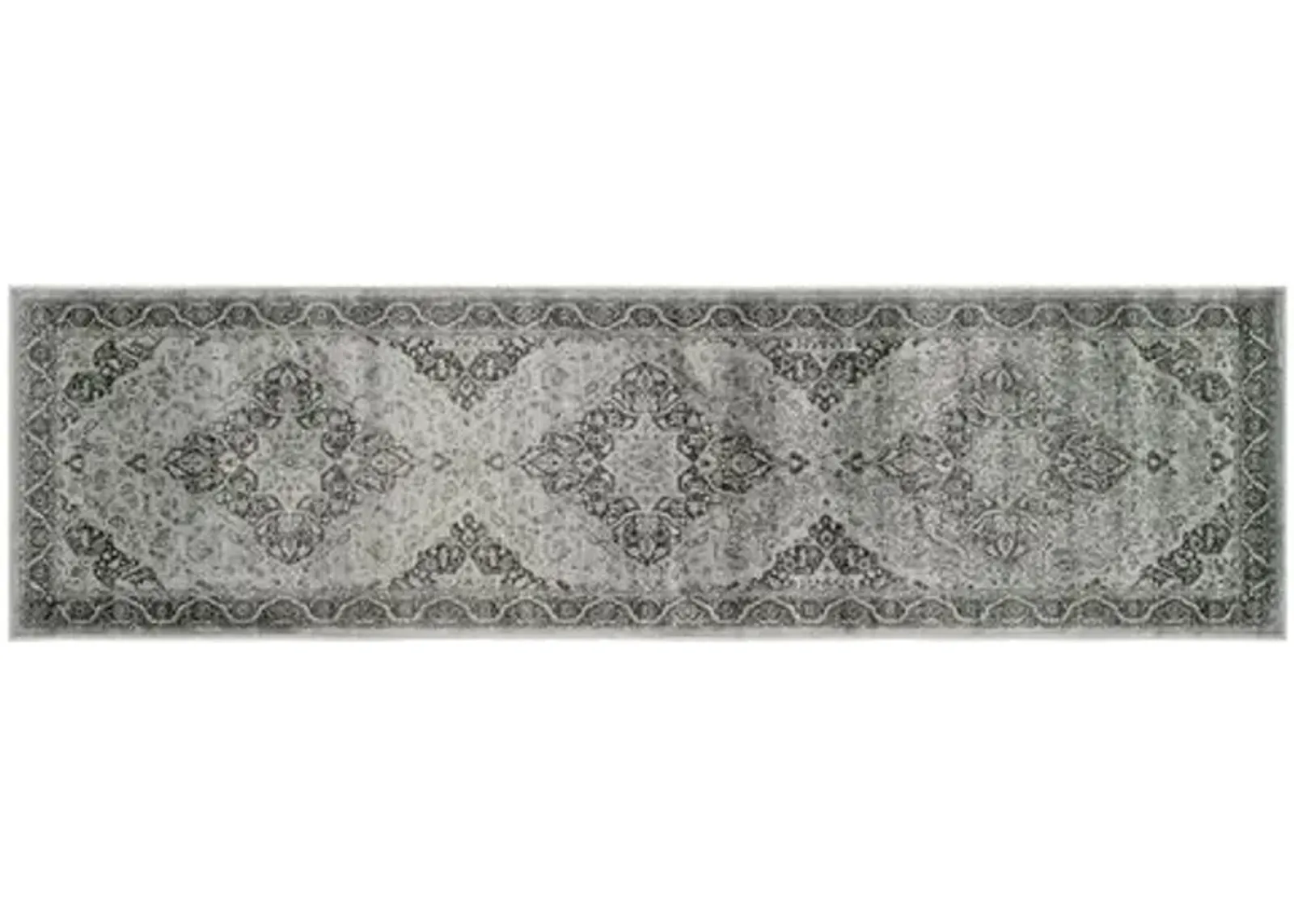 Seba Rug - Blue - Gray - Gray