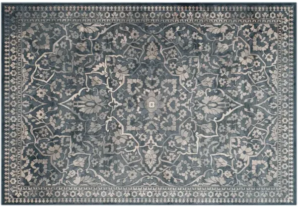Lina Rug, Blue/Ivory