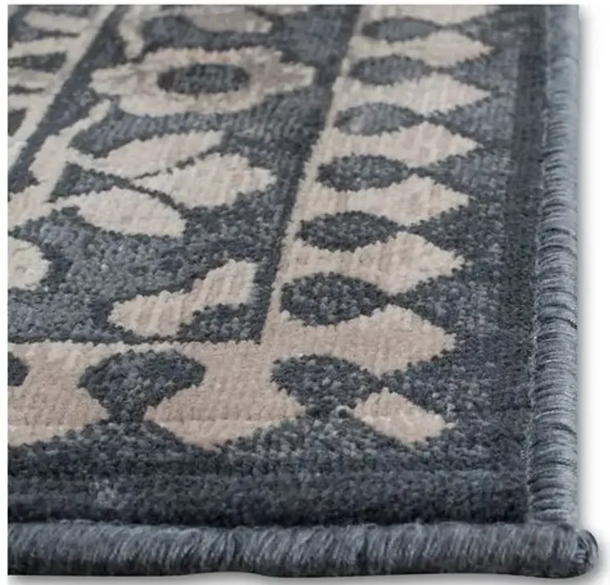 Lina Rug - Blue/Ivory - Blue