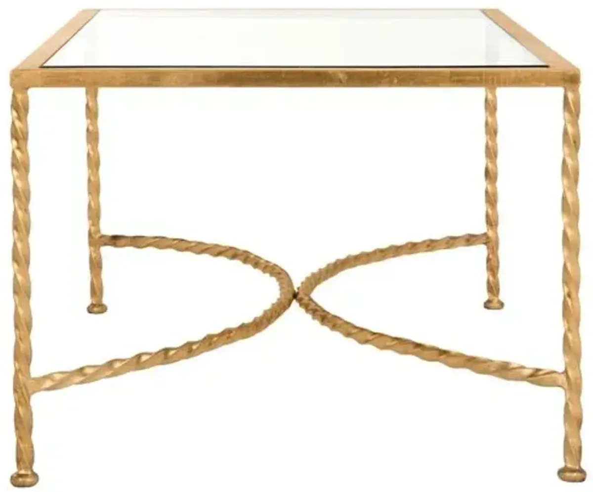 Cayla Coffee Table - Gold