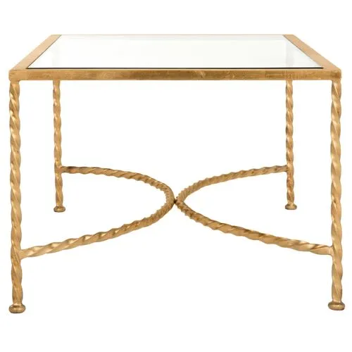 Cayla Coffee Table - Gold