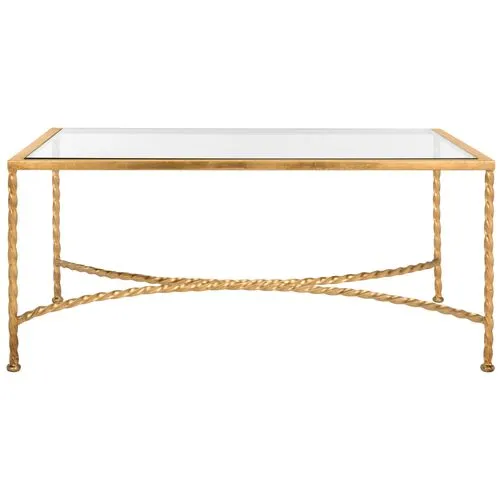 Cayla Coffee Table - Gold