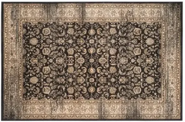 Lopa Rug - Black/Ivory - Black
