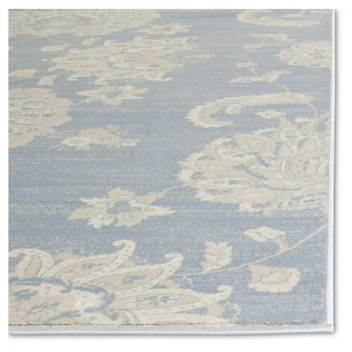 Casey Rug - Blue/Ivory - Blue