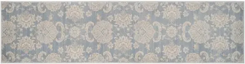 Casey Rug - Blue/Ivory - Blue