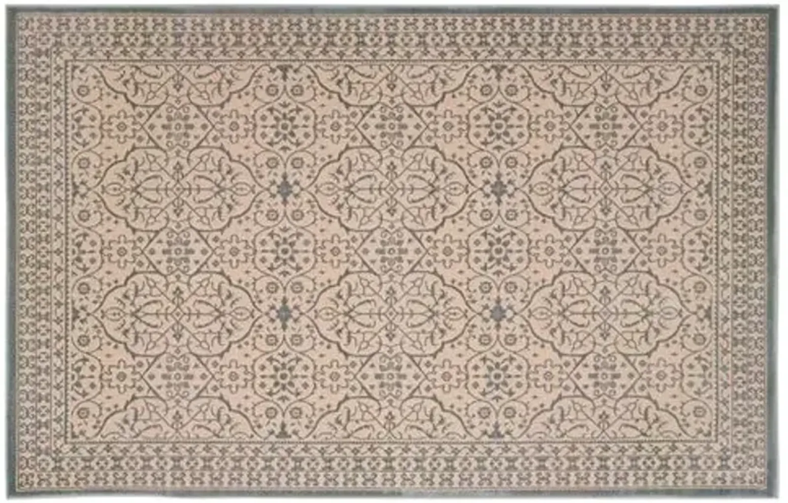 Arlenis Rug - Cream/Sage - Green - Green