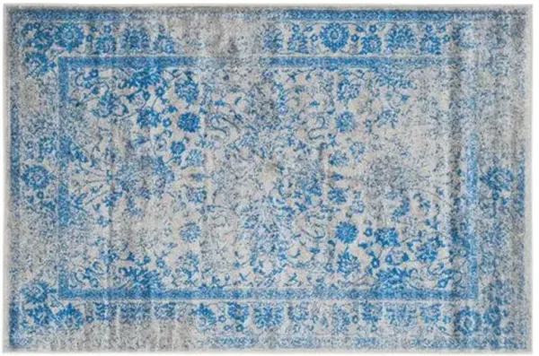 Ajax Rug - Gray/Blue - Gray