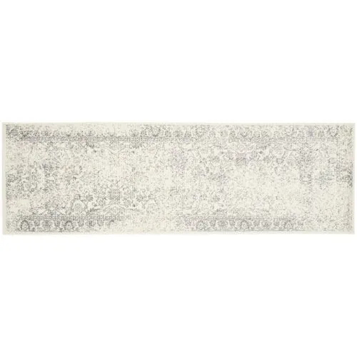 Ajax Rug - Ivory/Silver - Ivory