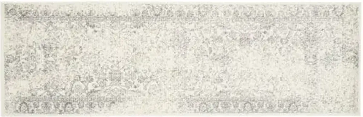 Ajax Rug - Ivory/Silver - Ivory