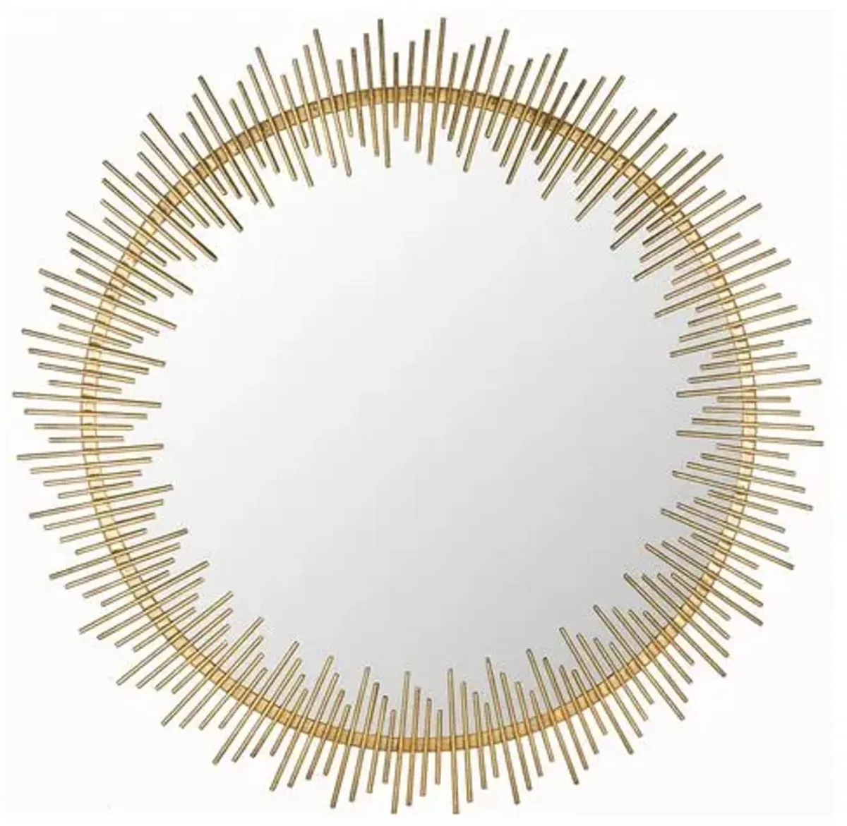 Rhonda 30" Wall Mirror - Antiqued Gold