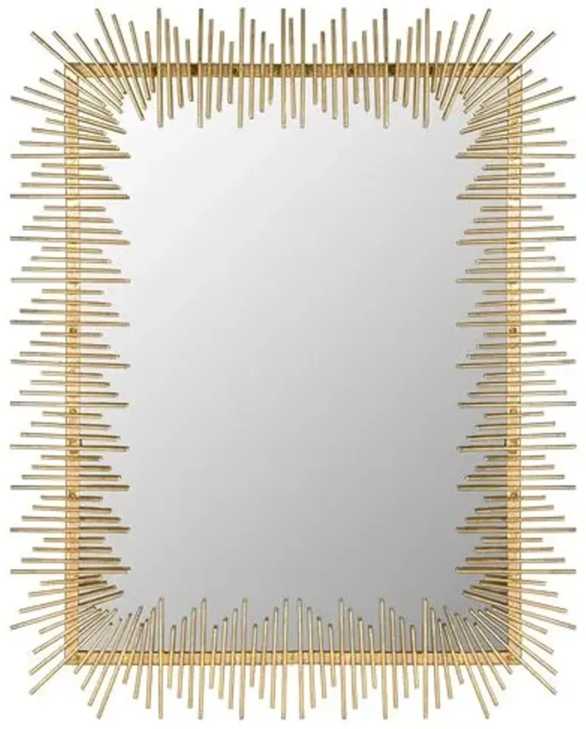 James Wall Mirror - Antiqued Gold