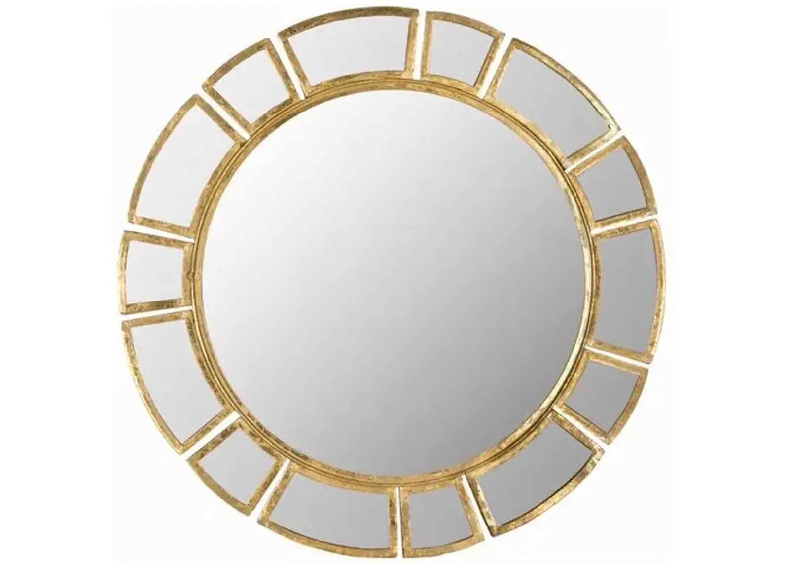 Imogen Sunburst Wall Mirror - Gold