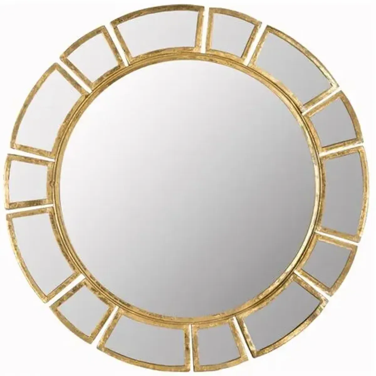 Imogen Sunburst Wall Mirror - Gold