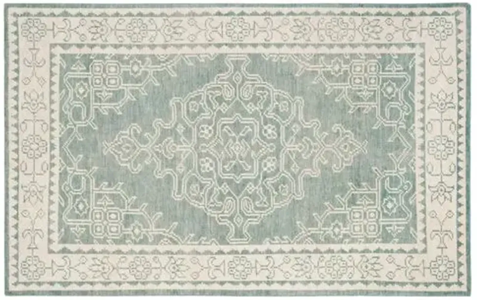 Cepe Rug - Ivory/Blue - Blue