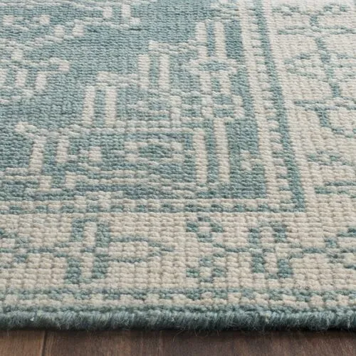 Cepe Rug - Ivory/Blue - Blue