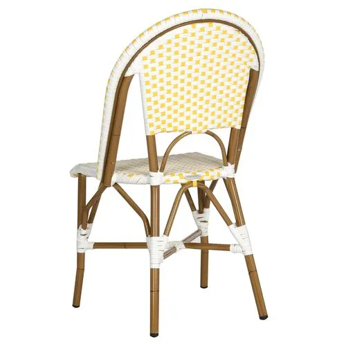 Set of 2 Sasha Bistro Side Chairs - Yellow