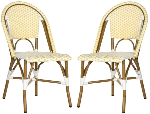 S/2 Odeon Stackable Bistro Side Chairs