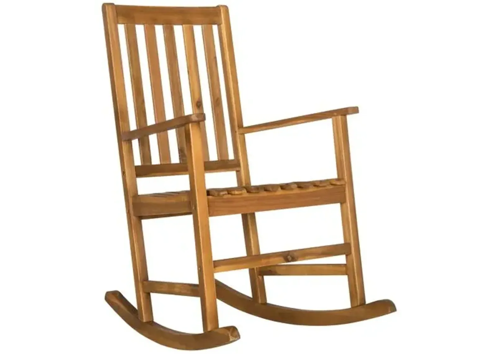 Hailey Rocking Chair - Teak - Brown