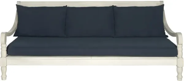 Newport 72" Outdoor Daybed - Blue - Comfortable, Sturdy
