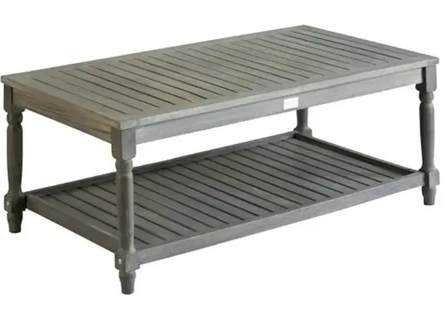 Lovell Outdoor Coffee Table - Gray