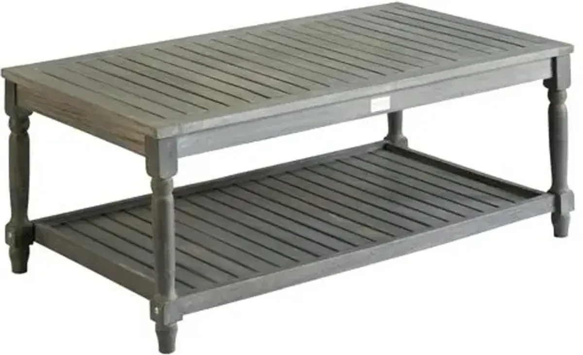 Lovell Outdoor Coffee Table - Gray