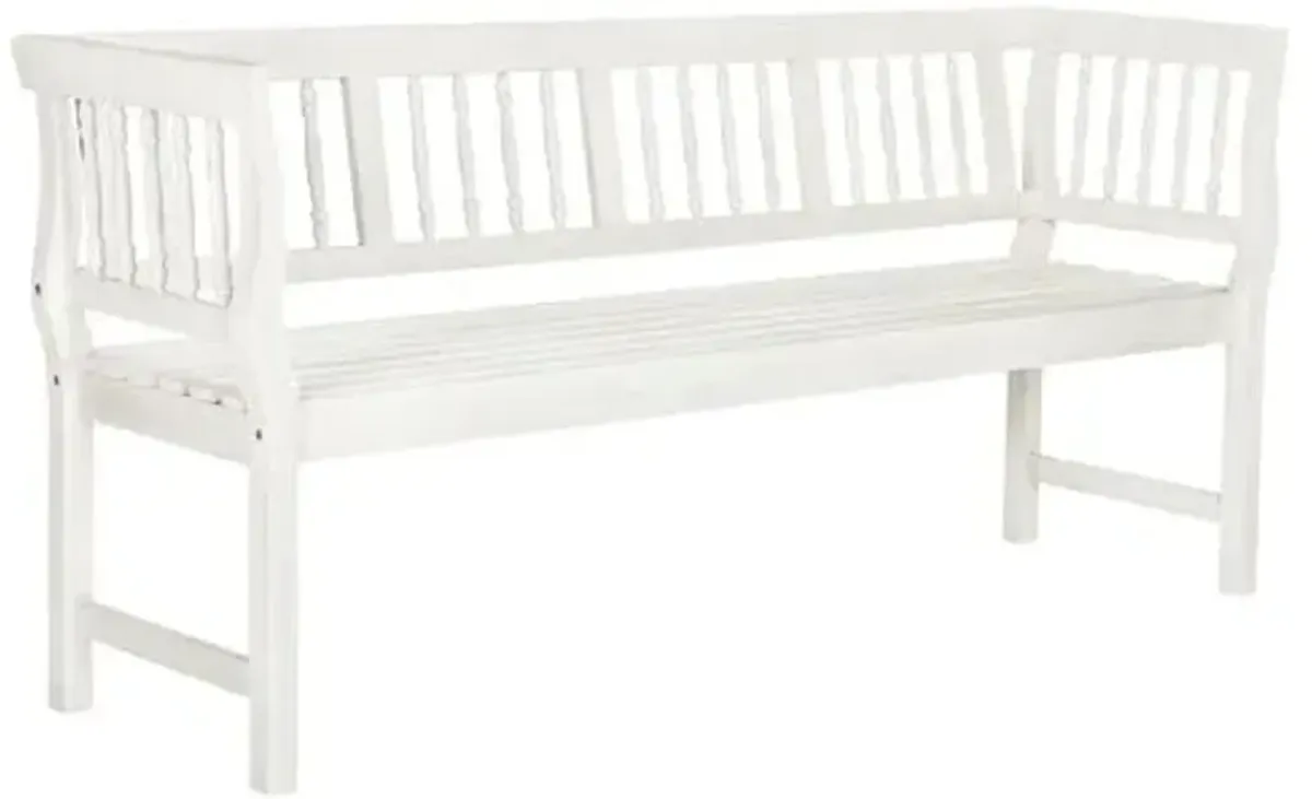 Brentwood Outdoor Bench - White