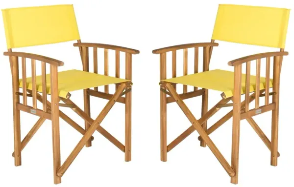 S/2 Miles Outdoor Director's Chairs