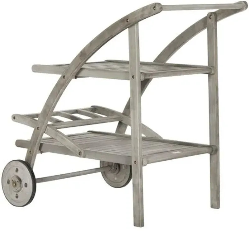 Mojito Outdoor Bar Cart - Graywash