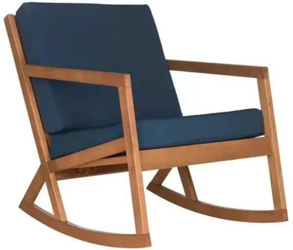 Lindsey Outdoor Rocking Chair - Blue