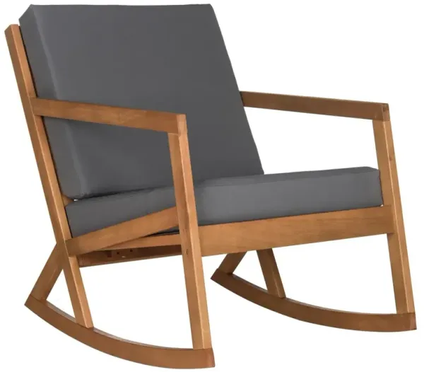 Lindsey Outdoor Eucalyptus Rocking Chair