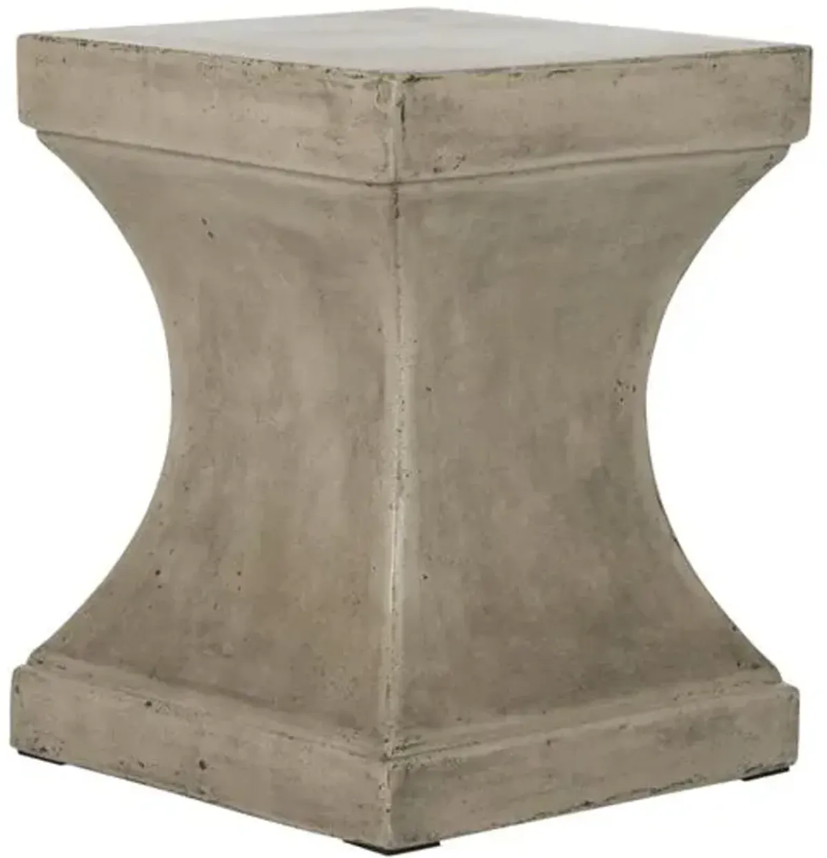 Hedman Outdoor Side Table - Dark Gray