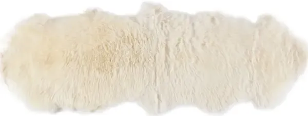 Reese Sheepskin - White