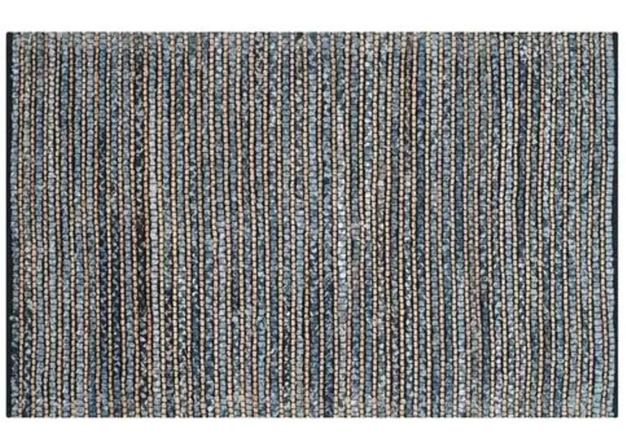 Niles Jute Rug - Blue - Blue