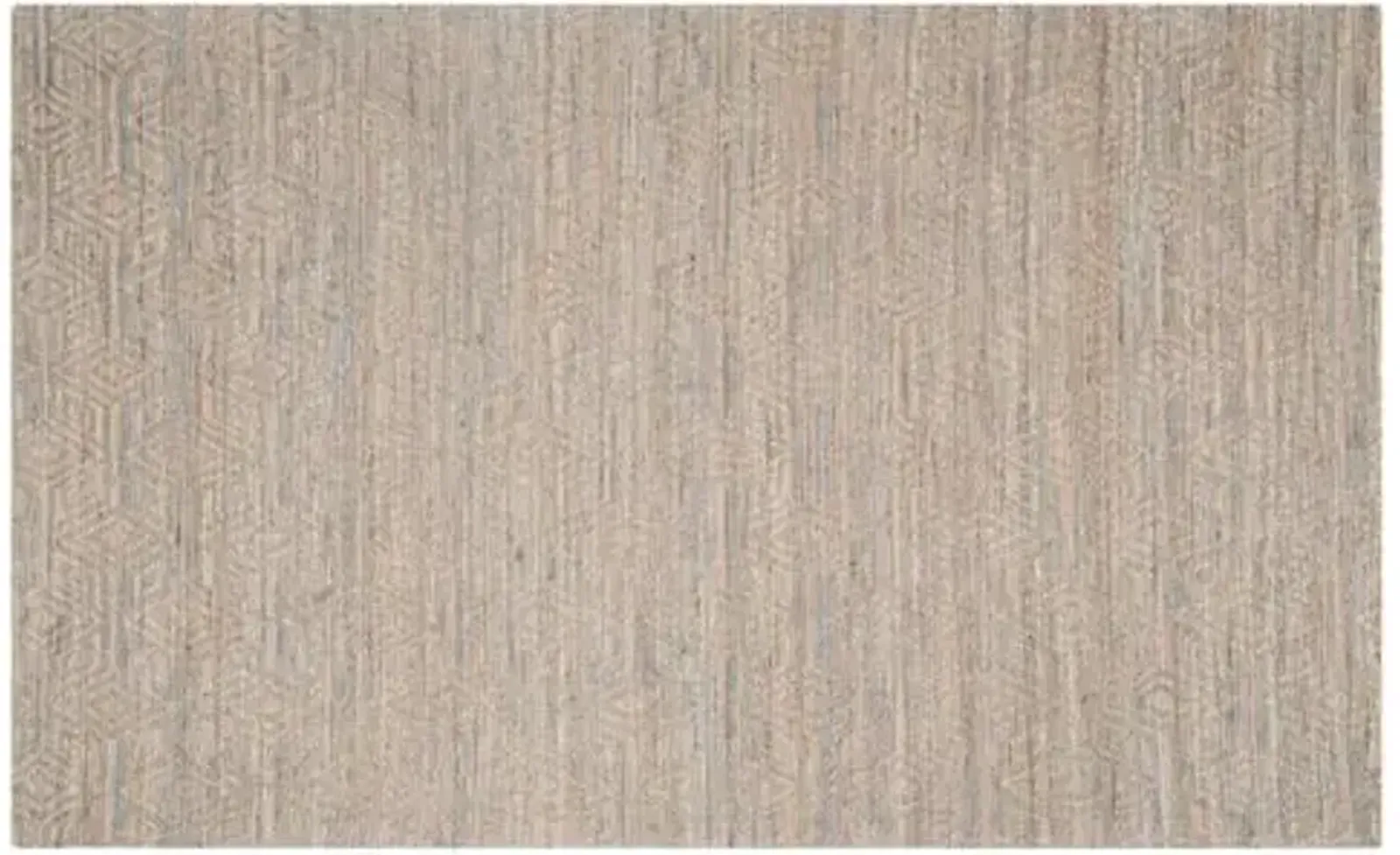 Province Jute-Blend Rug - Gray/Sand - Beige - Beige