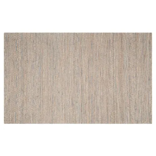 Province Jute-Blend Rug - Gray/Sand - Beige - Beige