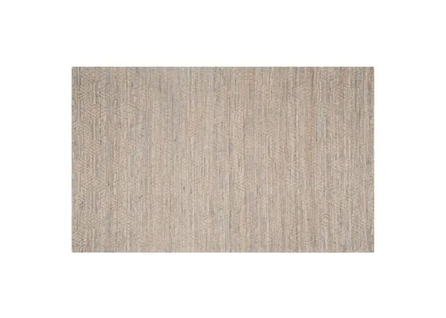 Province Jute-Blend Rug - Gray/Sand - Beige - Beige