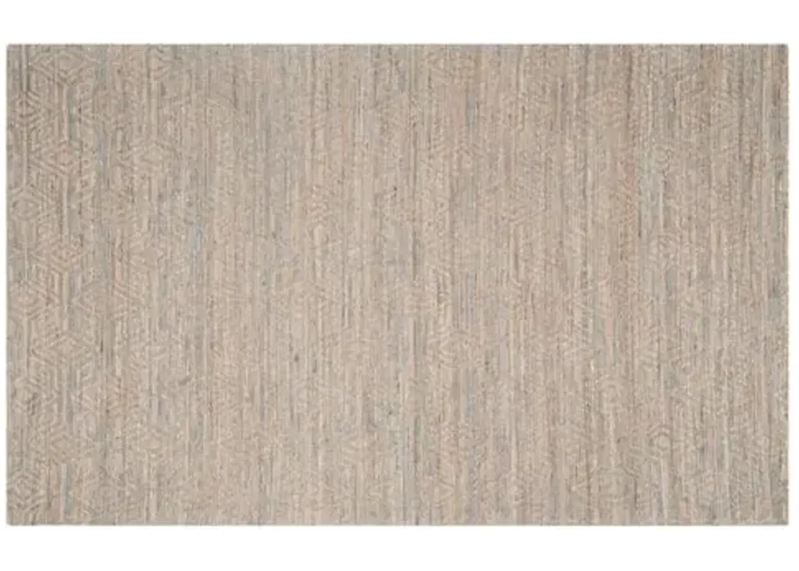 Province Jute-Blend Rug - Gray/Sand - Beige - Beige