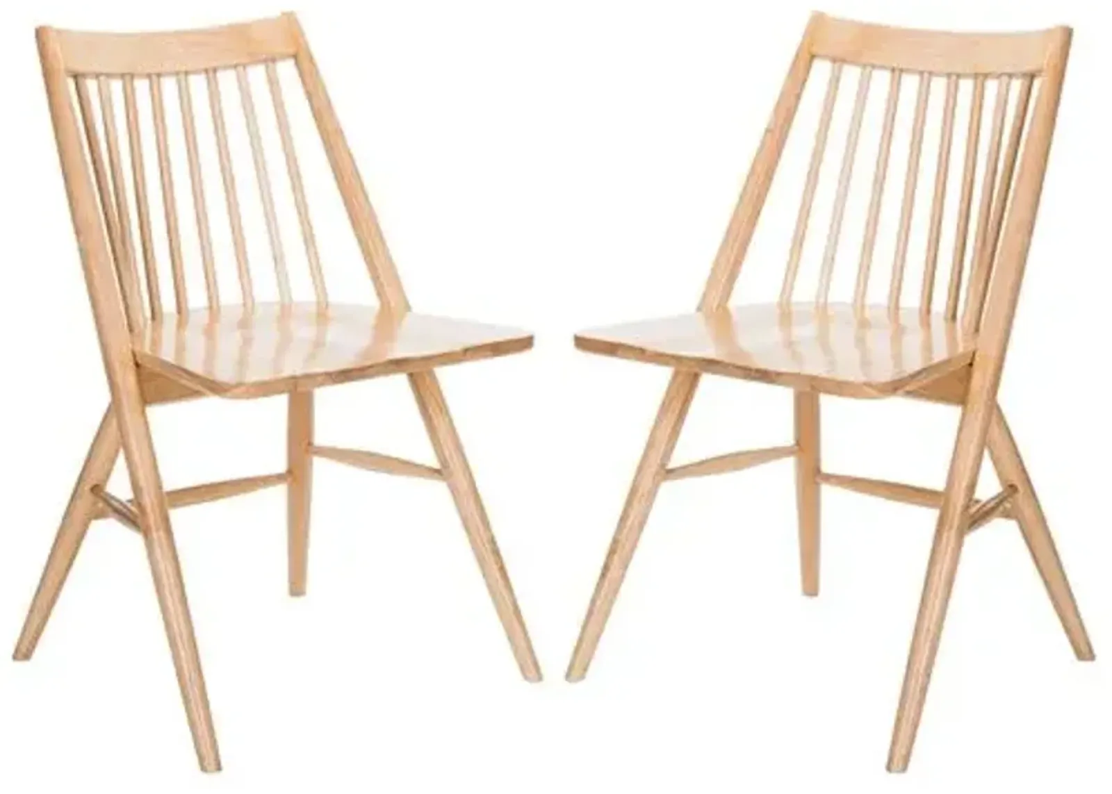 Set of 2 Bledsoe Side Chairs - Natural - Beige