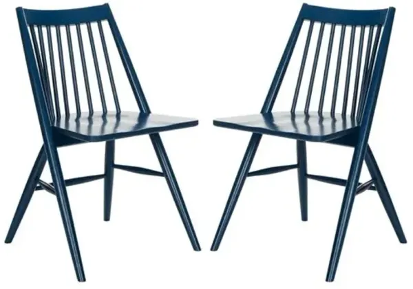 Set of 2 Bledsoe Side Chairs - Blue