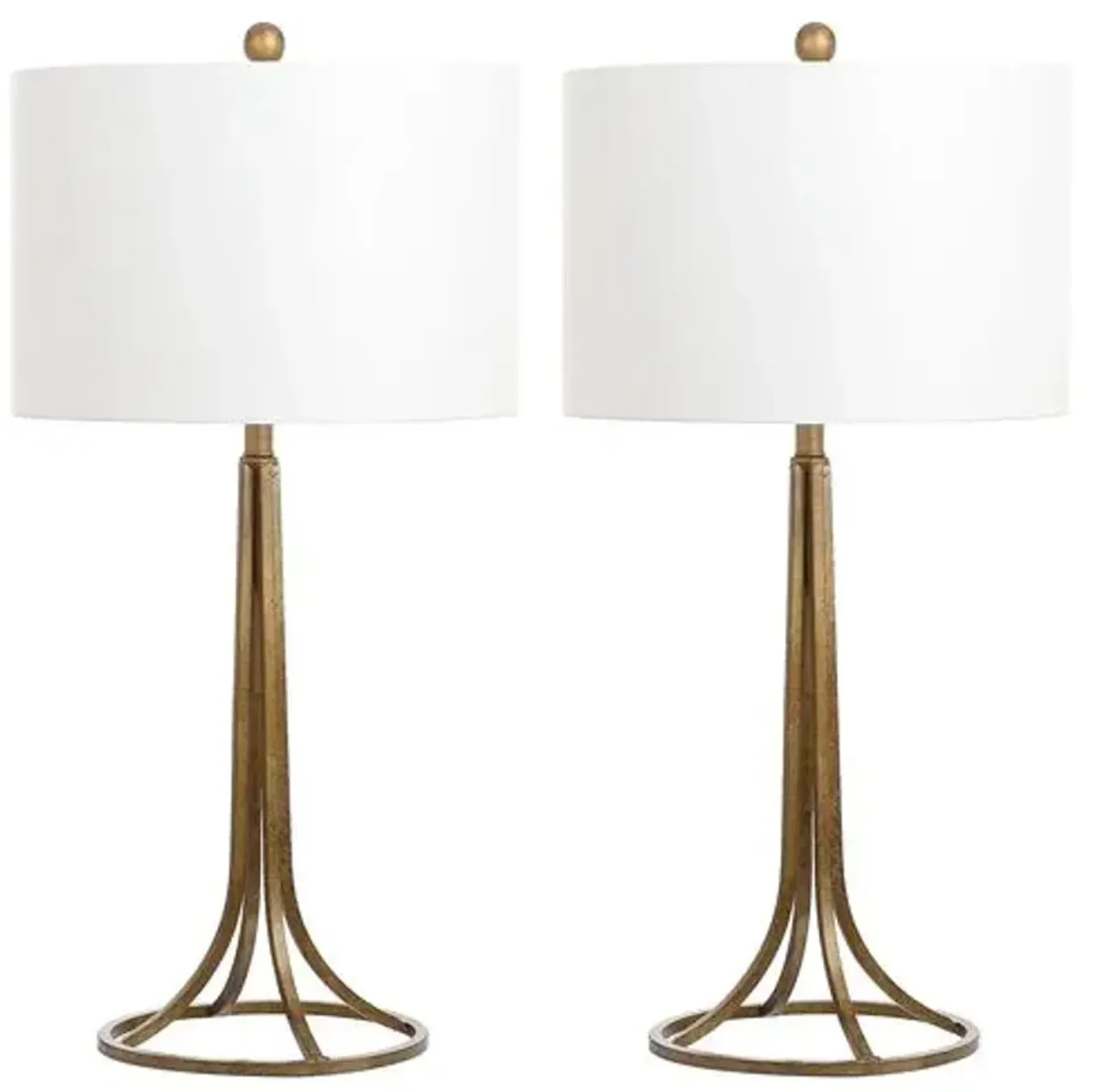 Set of 2 Mabry Table Lamps - Antiqued Bronze