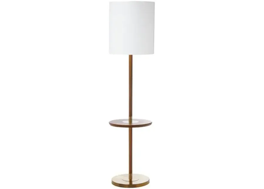 Hanvey Floor Lamp - Brown