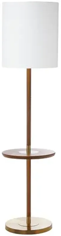 Hanvey Floor Lamp - Brown