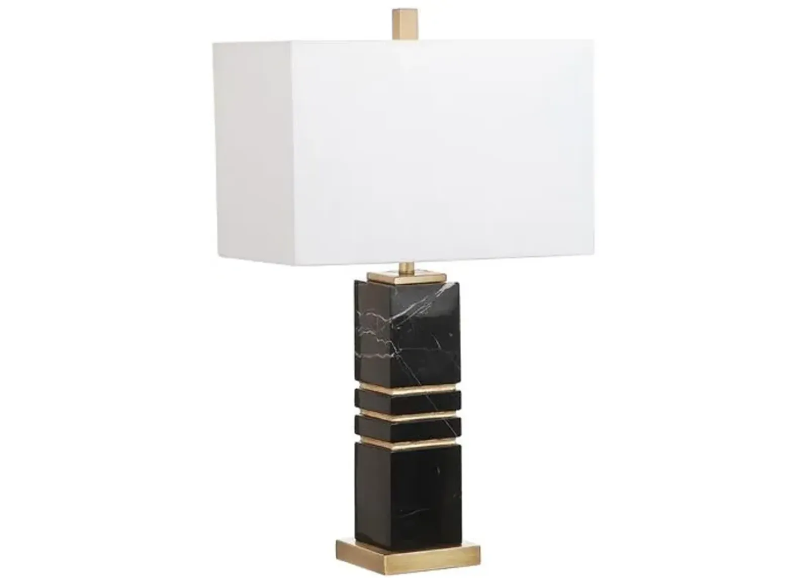 Baisley Table Lamp - Black/Gold