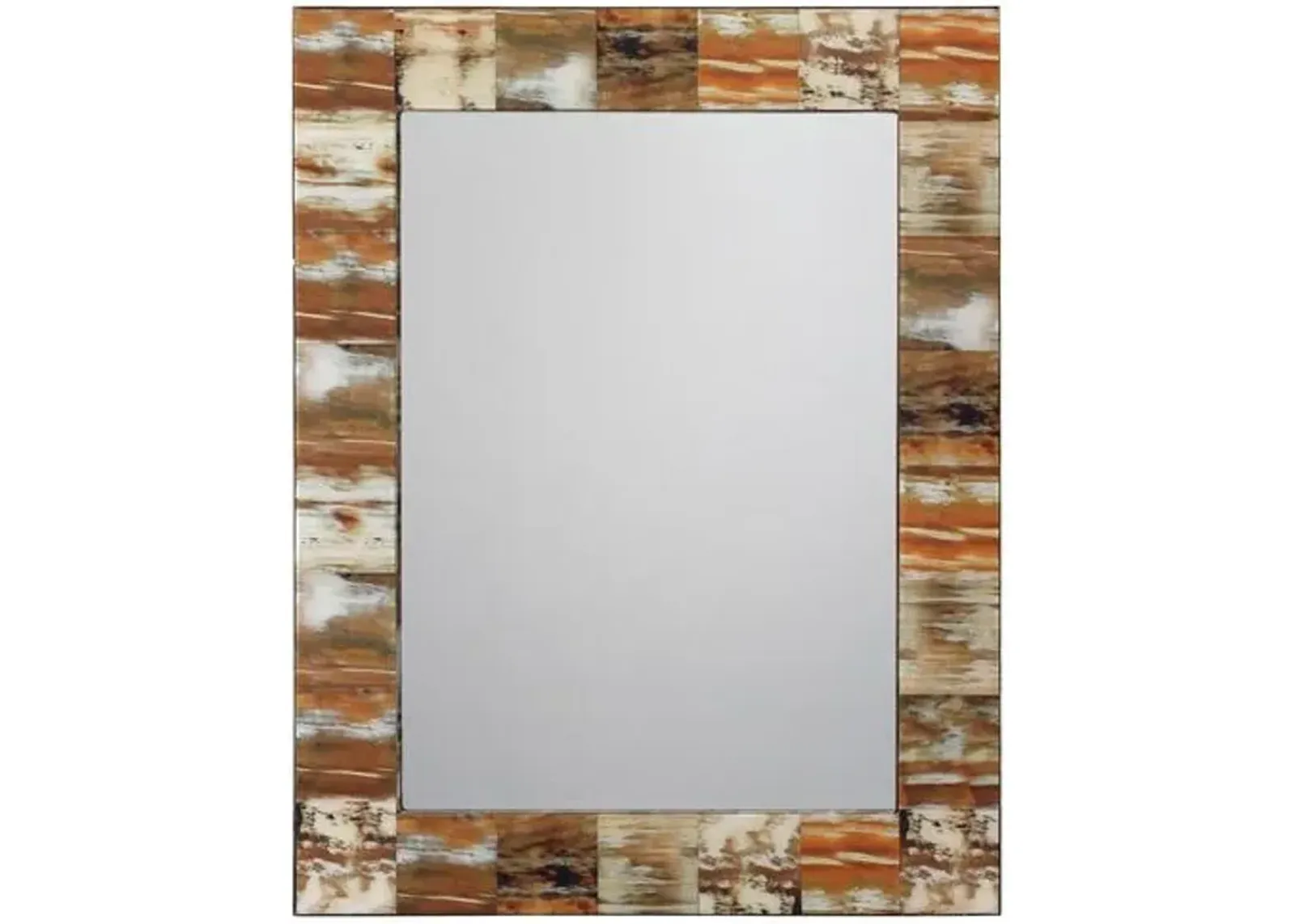 Faux-Horn Wall Mirror - Natural - Jamie Young Co.